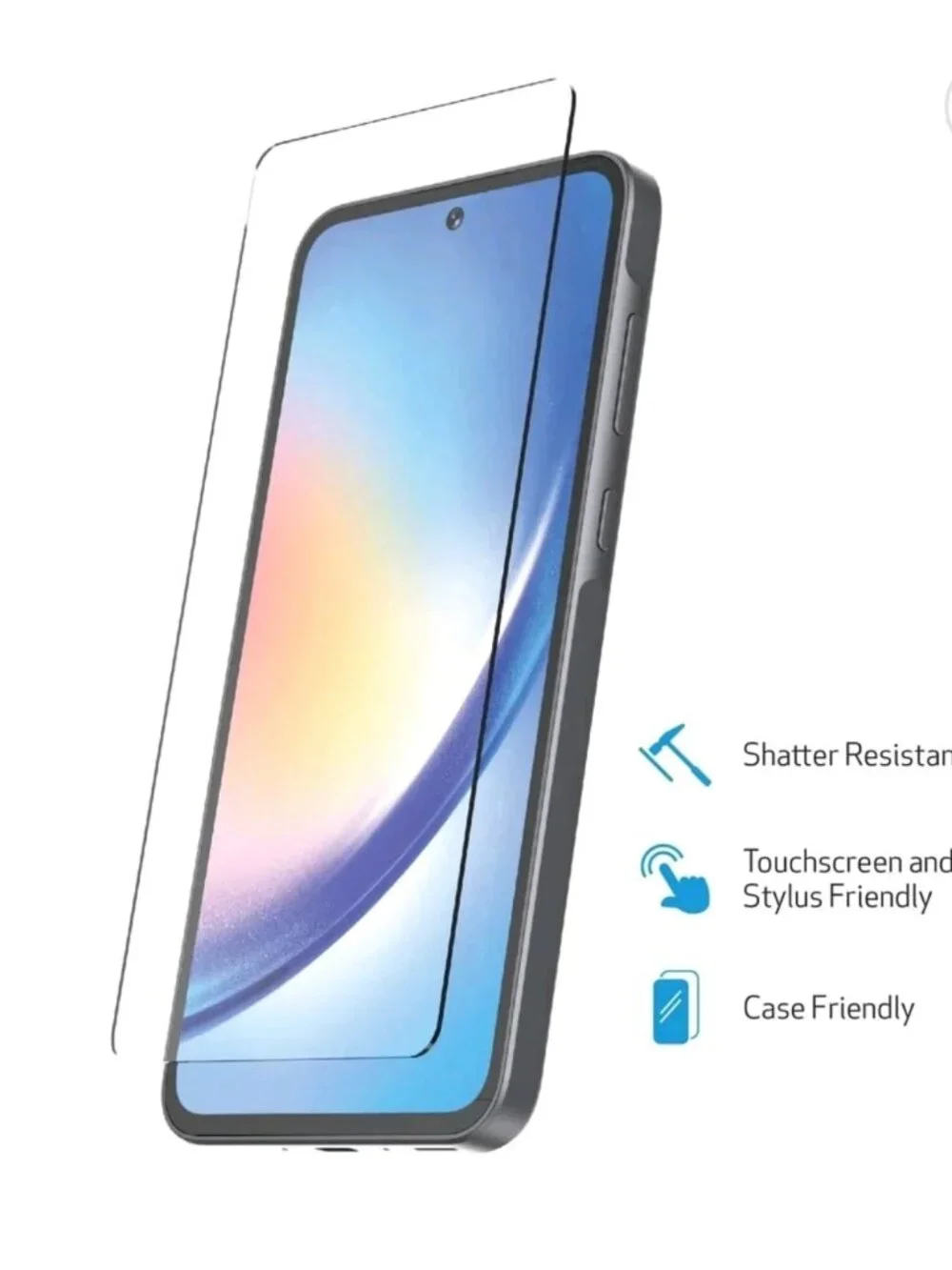 Dura Glass Tempered Glass Screen Protector Samsung Galaxy A35 5G New